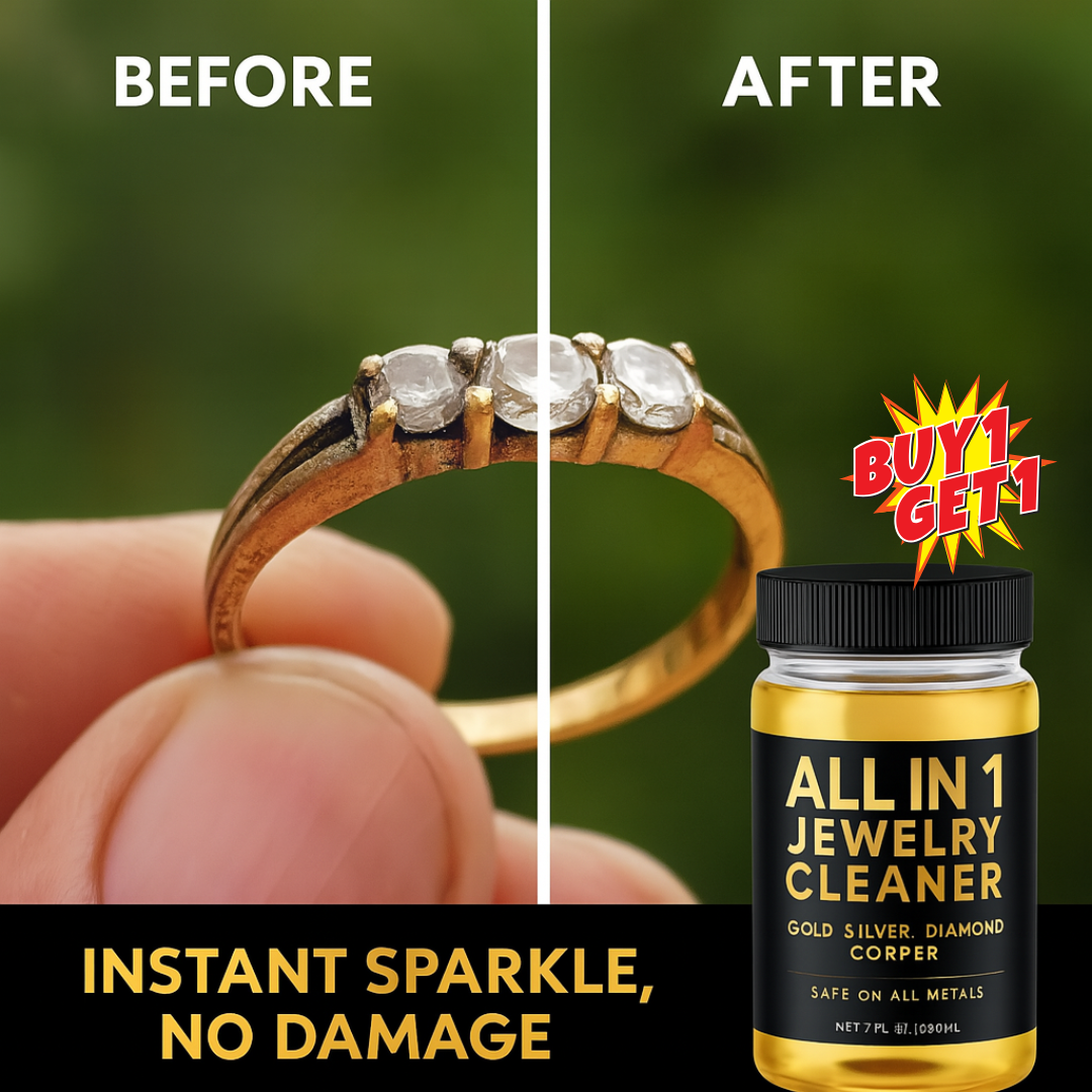 All in 1 Jewelry Cleaner | GOLD, SILVER, DIAMOND, COPPER (BUY 1 GET 1 FREE)