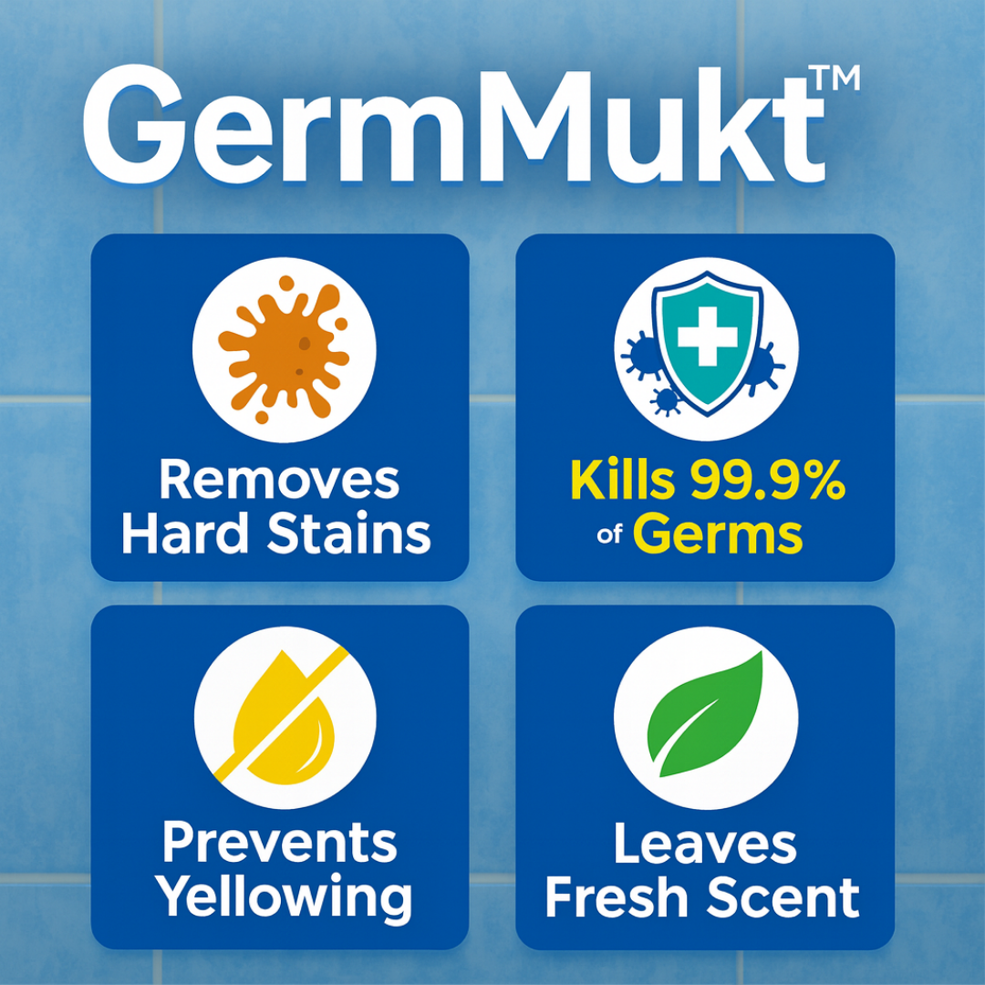 GermMukt™ All in 1 Toilet Cleaning Spray | Buy 1 Get 2 Free
