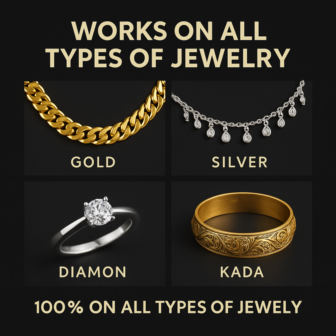 All in 1 Jewelry Cleaner | GOLD, SILVER, DIAMOND, COPPER (BUY 1 GET 1 FREE)