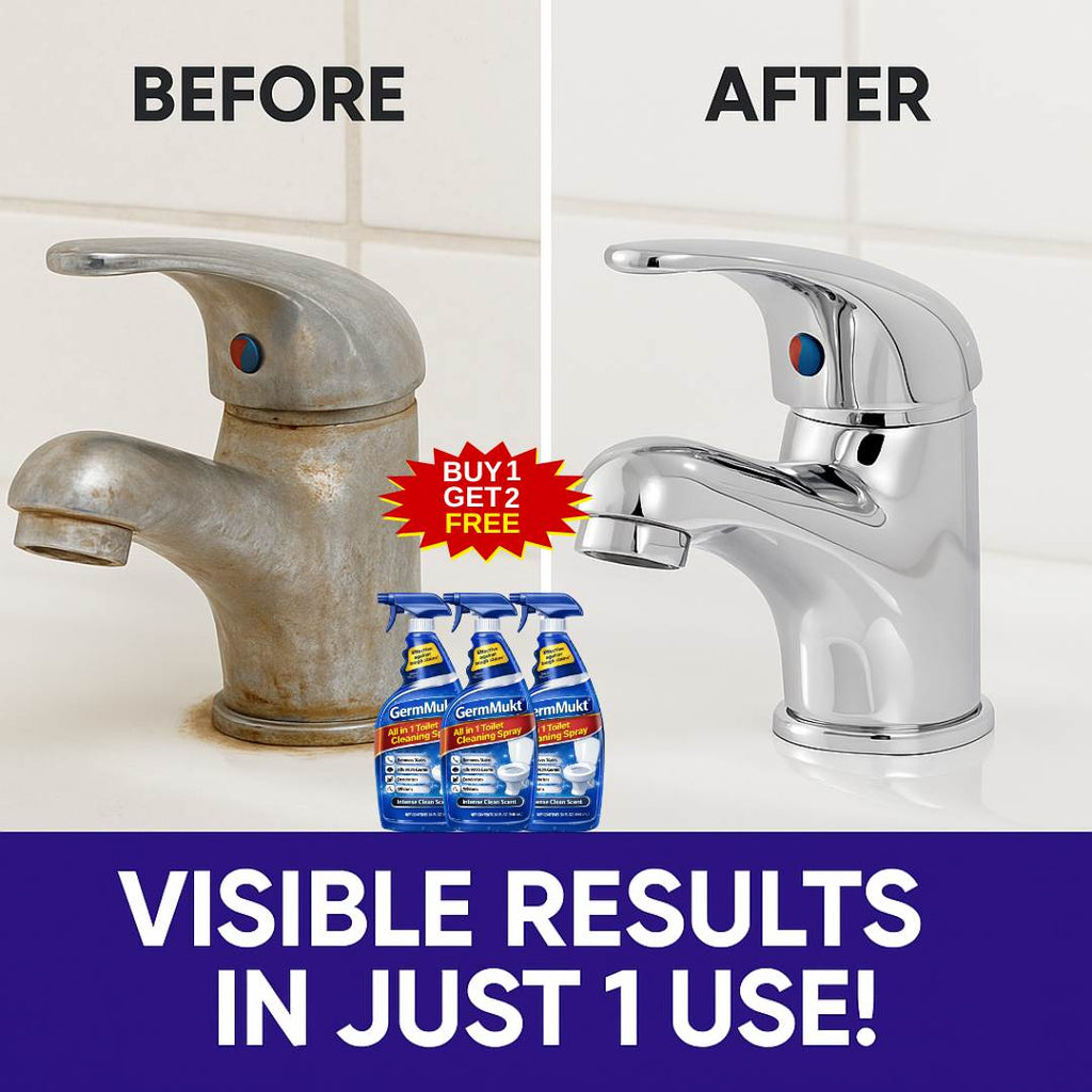 GermMukt™ All in 1 Toilet Cleaning Spray | BUY 1 GET 1 FREE!
