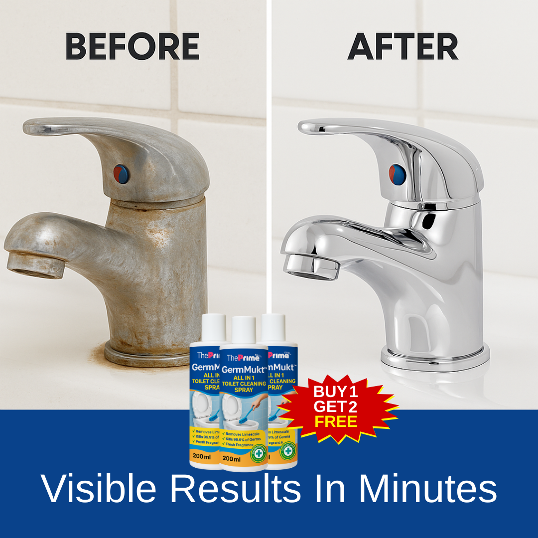 GermMukt™ All in 1 Toilet Cleaning Spray | Buy 1 Get 2 Free