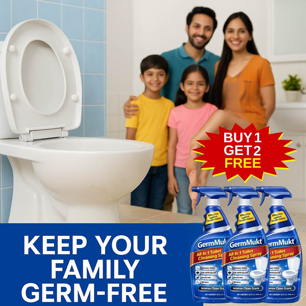 GermMukt™ All in 1 Toilet Cleaning Spray | BUY 1 GET 1 FREE!