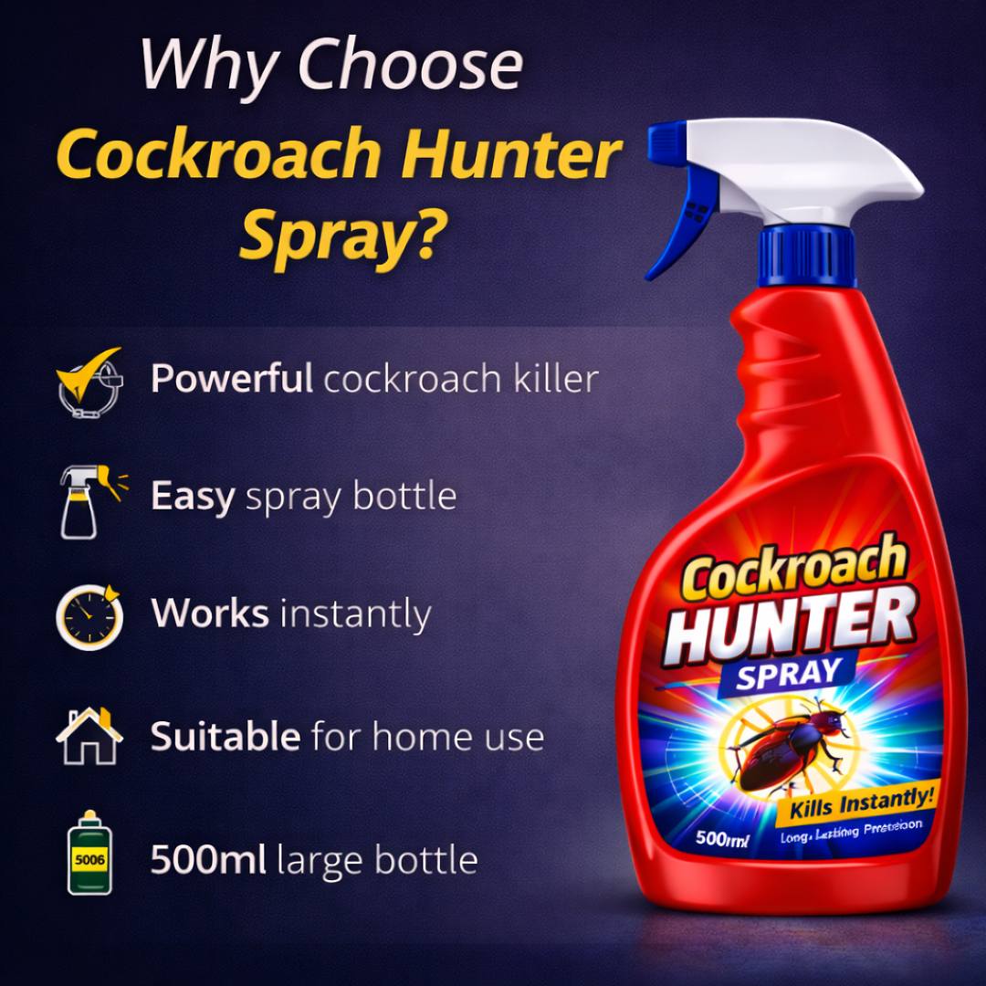 Cockroach Hunter Spray | BUY 1 GET 1 FREE!