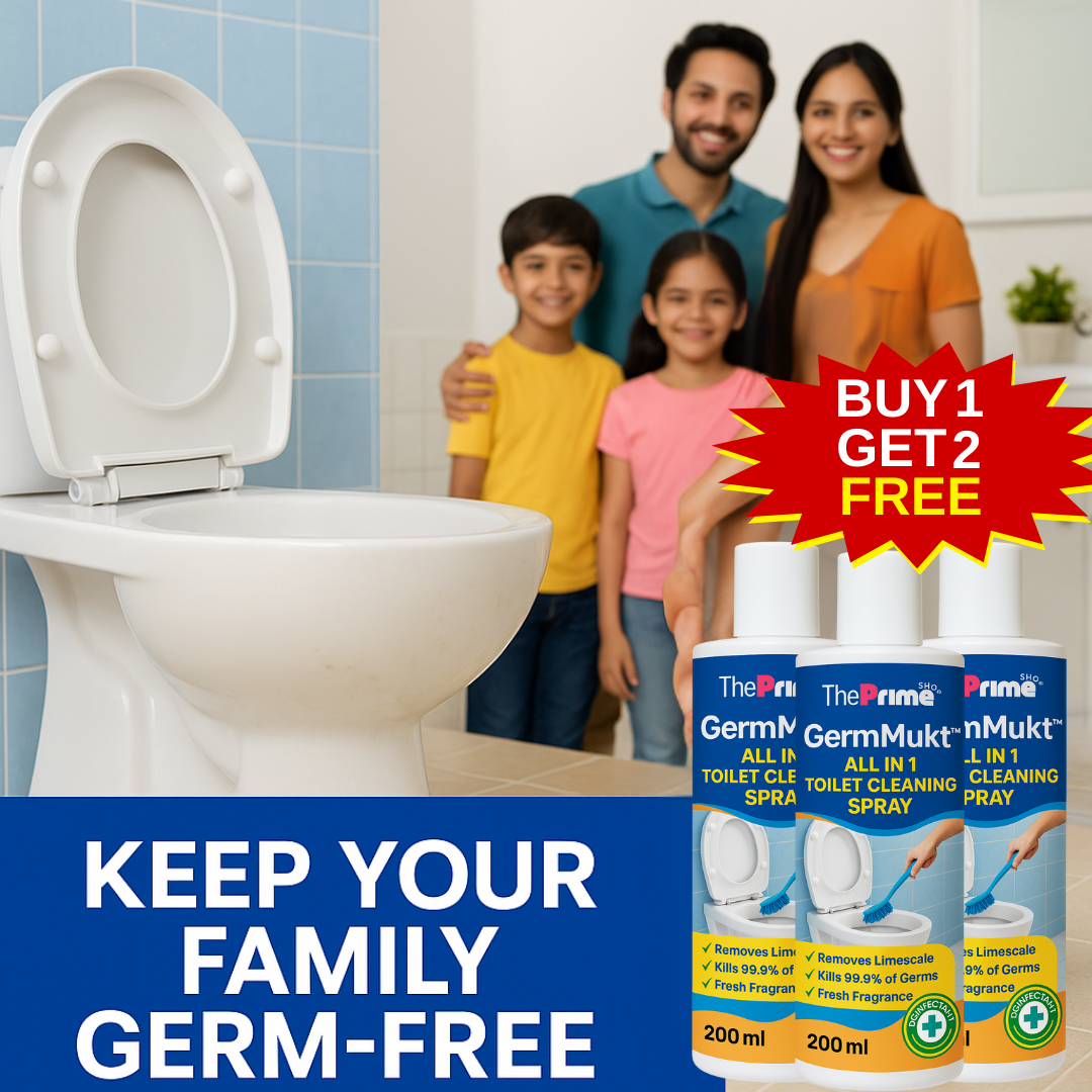 GermMukt™ All in 1 Toilet Cleaning Spray | Buy 1 Get 2 Free
