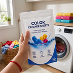 Laundry Colour Catcher Cleaning Sheets – Wash Whites & Colours Together | 50 Sheets | Buy 1 Get 1 Free